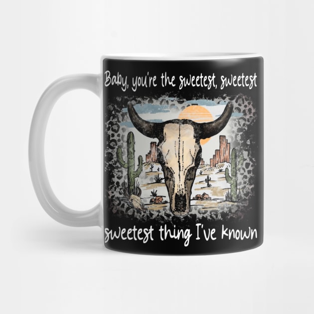Baby, You're The Sweetest, Sweetest, Sweetest Thing I've Known Bull Skull Deserts Cactus by Beetle Golf